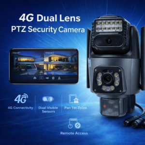 Outdoor Double Lens 4G Camera