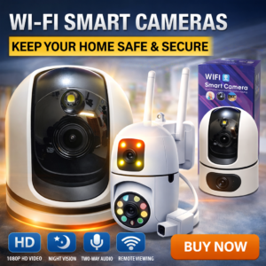 Mini Robot PTZ Double Lens Wifi Camera