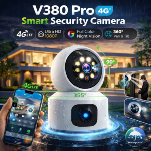 Indoor Robot Double Lens 4G Camera